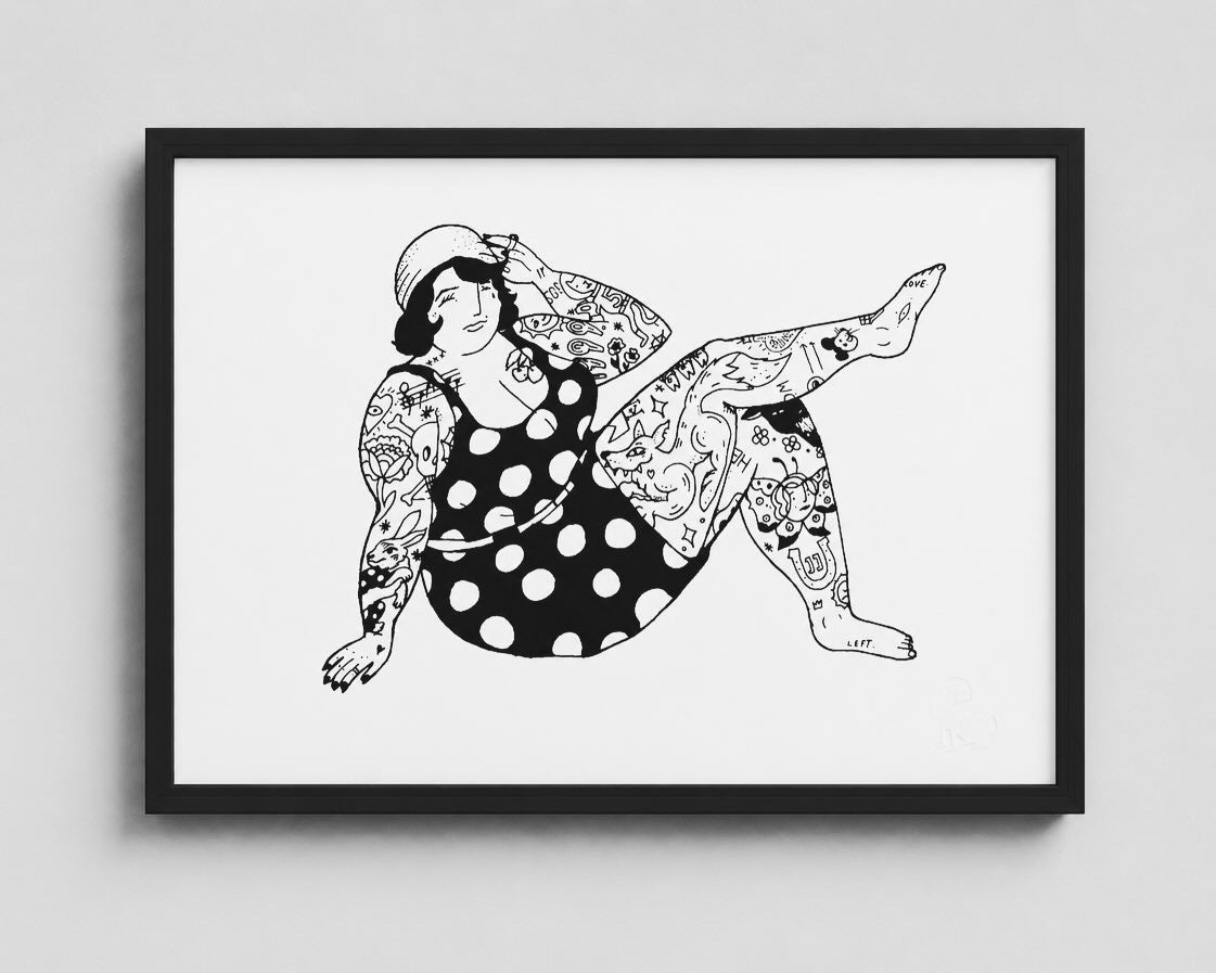 Gloria Screen Print (unframed)