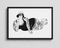 Trudy Screen Print (unframed)